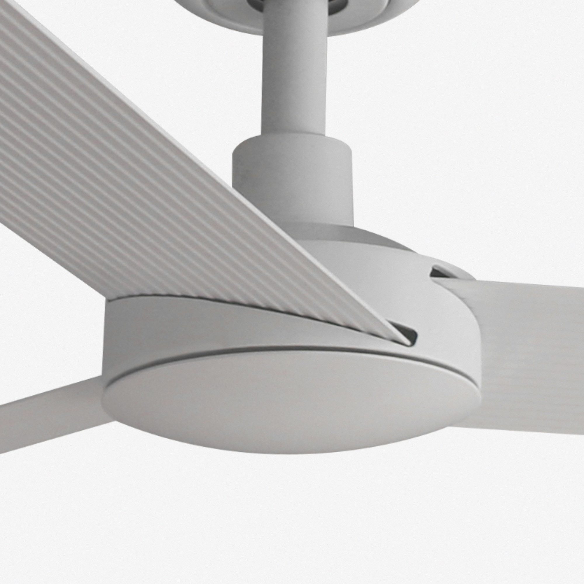 FARO Barcelona Deckenventilator Energiespar Deckenventilator Cruiser S Weiß, Timer