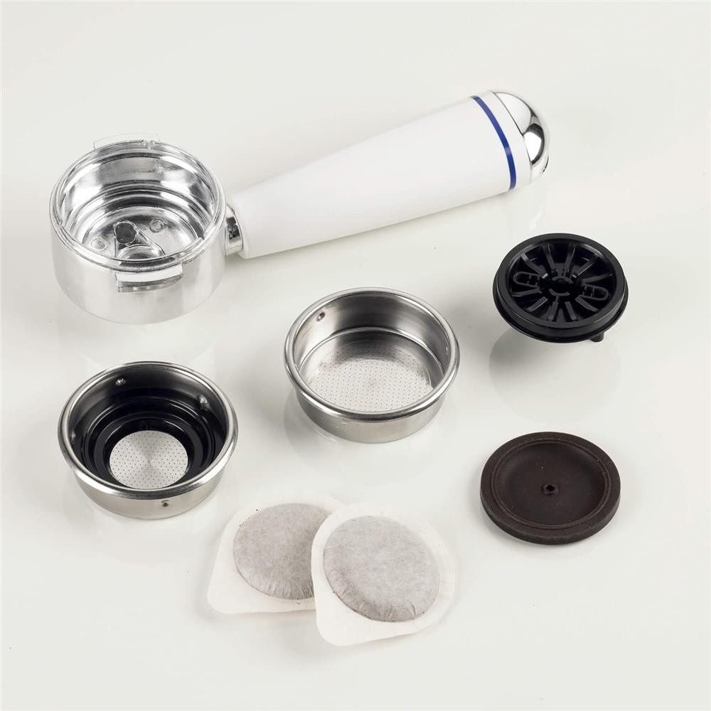 Ariete Espressomaschine 1389 Capri, für Kaffeepulver und Pads 850W blau weiß