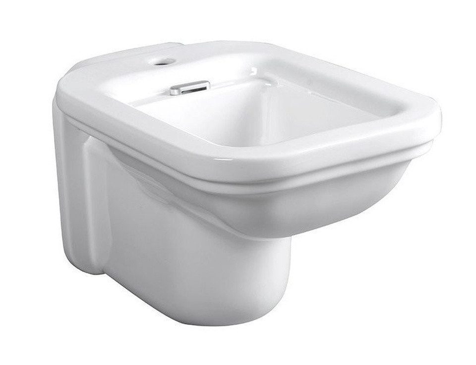 Kerasan Bidet WALDORF Hänge-Bidet 37x55cm, weiß, Retro