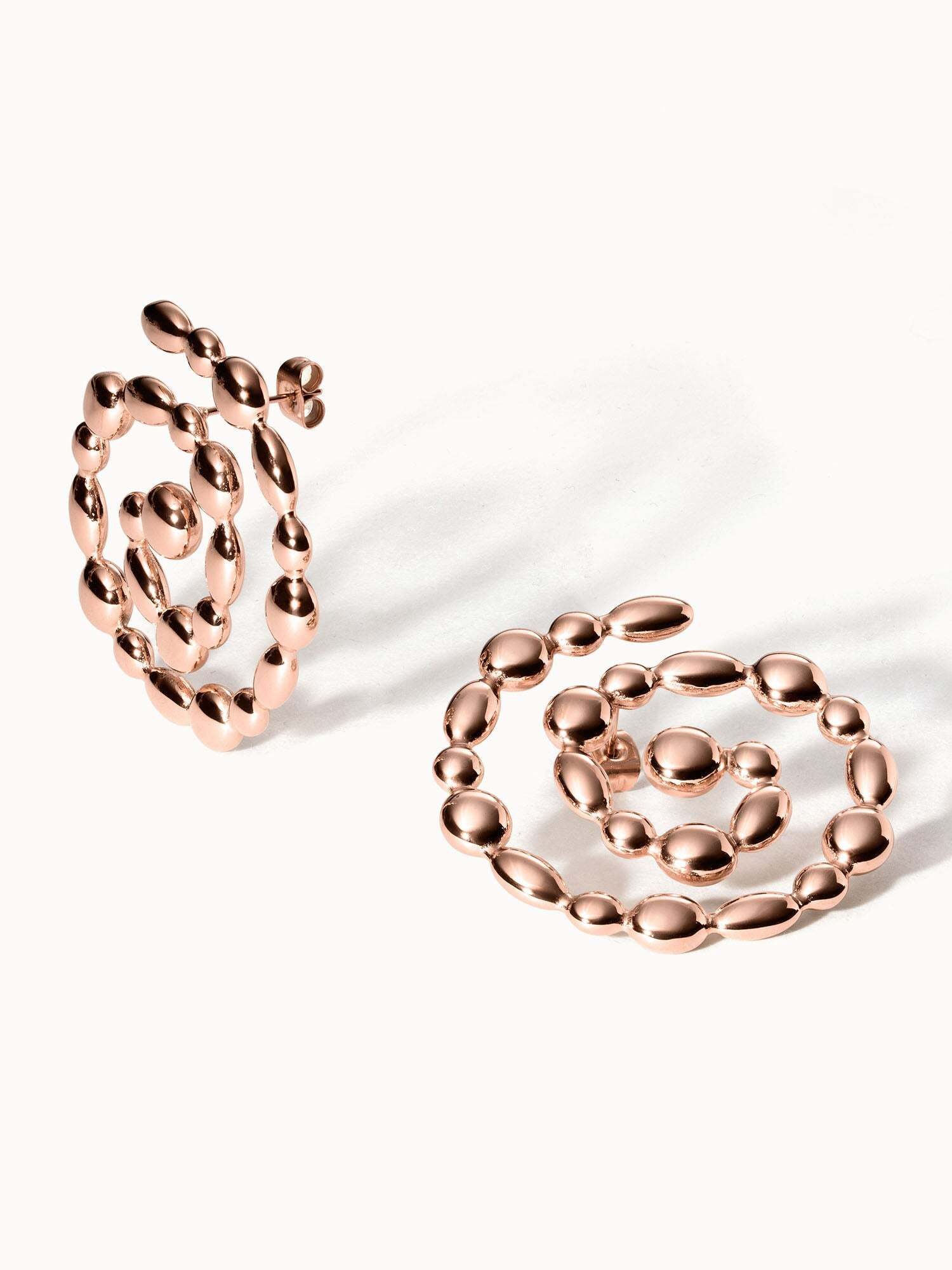 Paar Ohrstecker Swirl