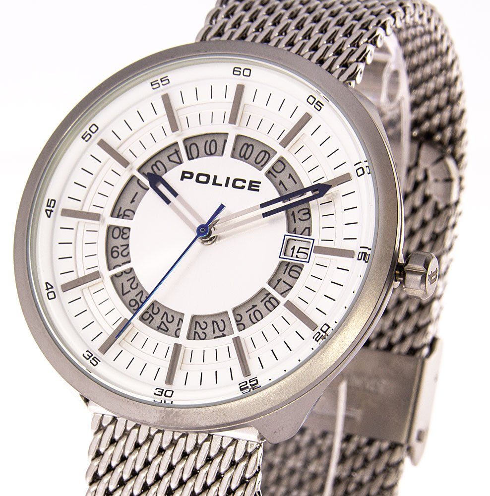 Police Quarzuhr POLICE Herrenuhr Dalian PL.15531JS