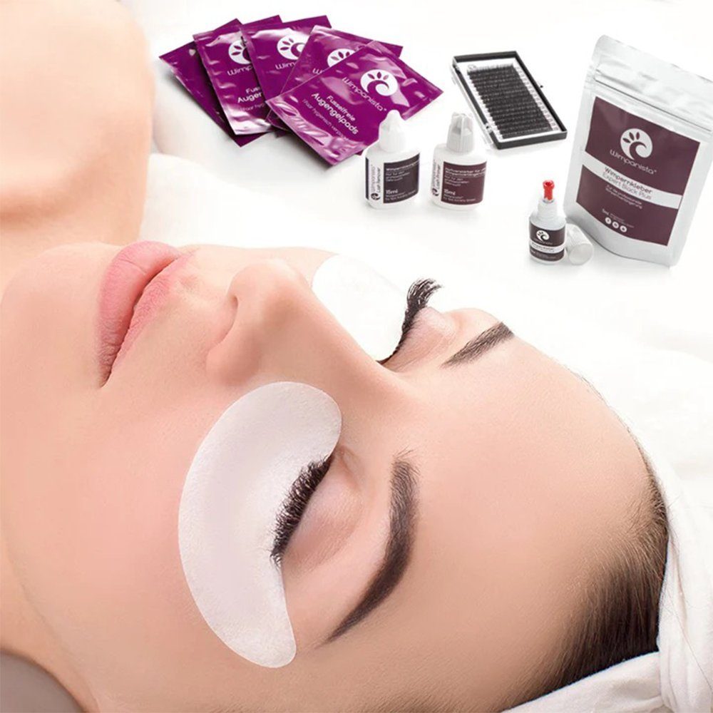Wimpanista Wimpernkleber Expert Black PLUS. Trocknungszeit 1-2 Sek., für die professionelle Wimpernverlängerung – Bild 4 von 5
