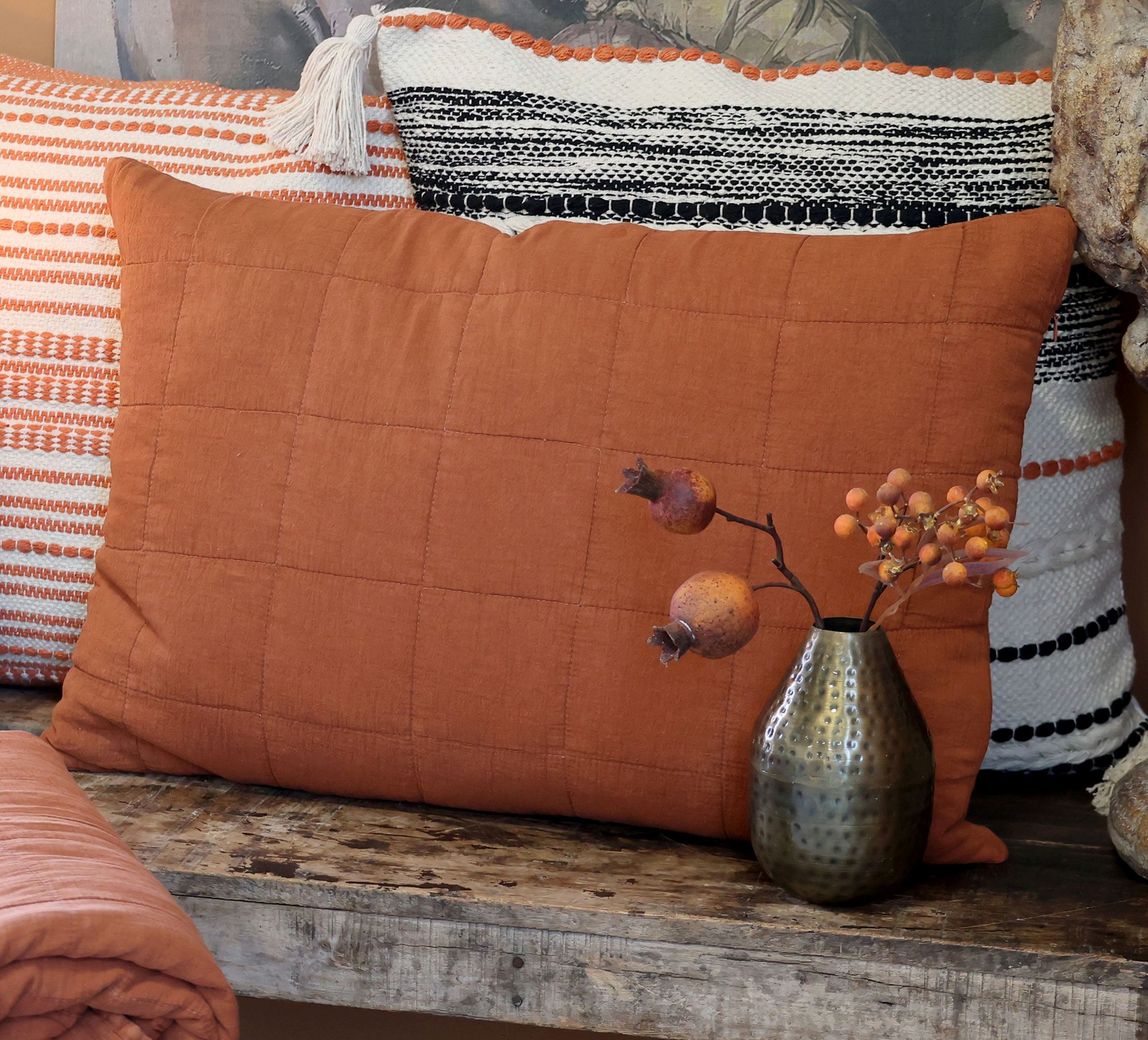 Chic Antique Kissenbezug Chic Antique - Kissenbezug Kissenhülle 60x40cm Bau günstig online kaufen