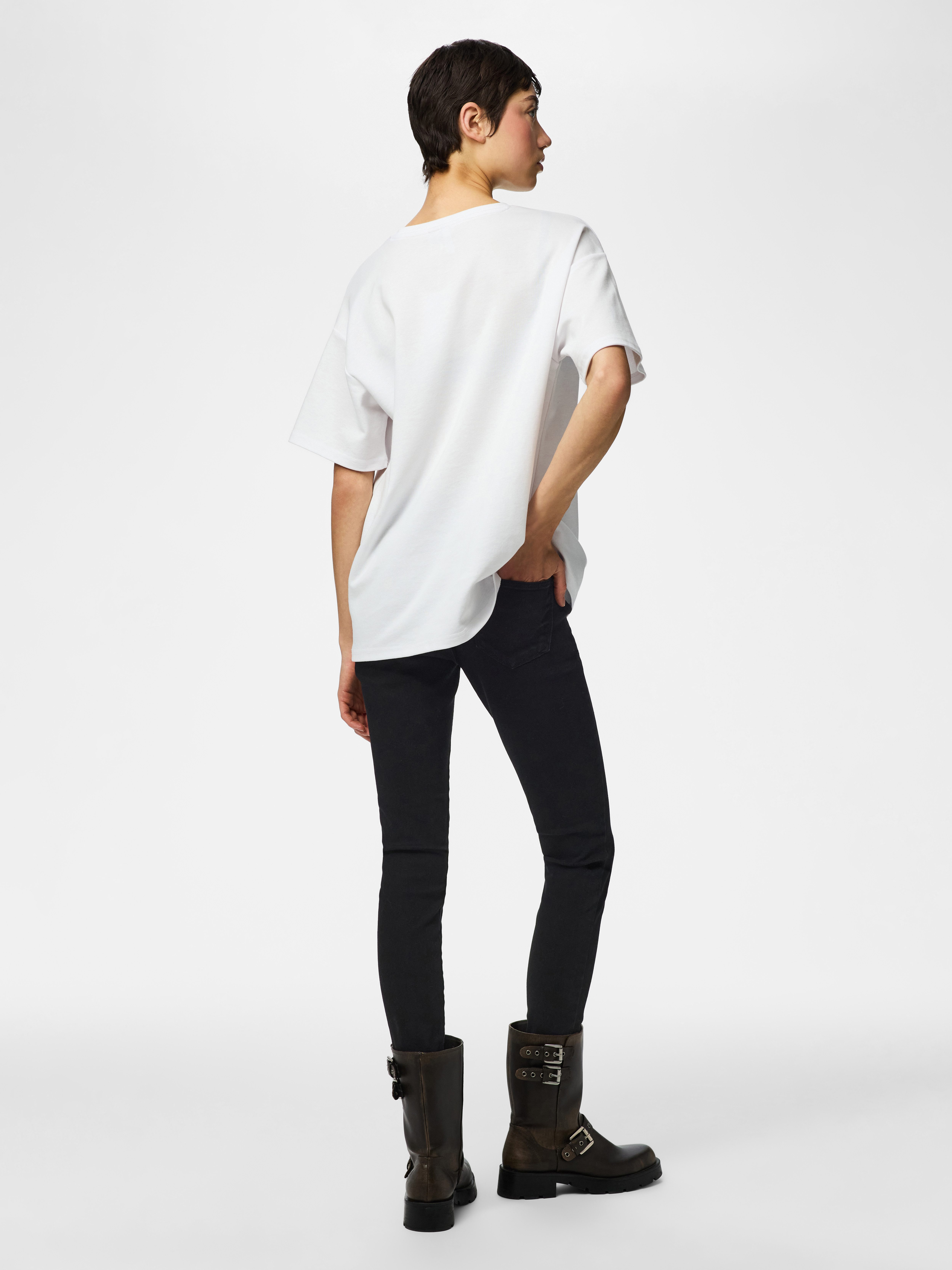 pieces Skinny-fit-Jeans PCDANA MW SKINNY JEANS BL102 NOOS BC