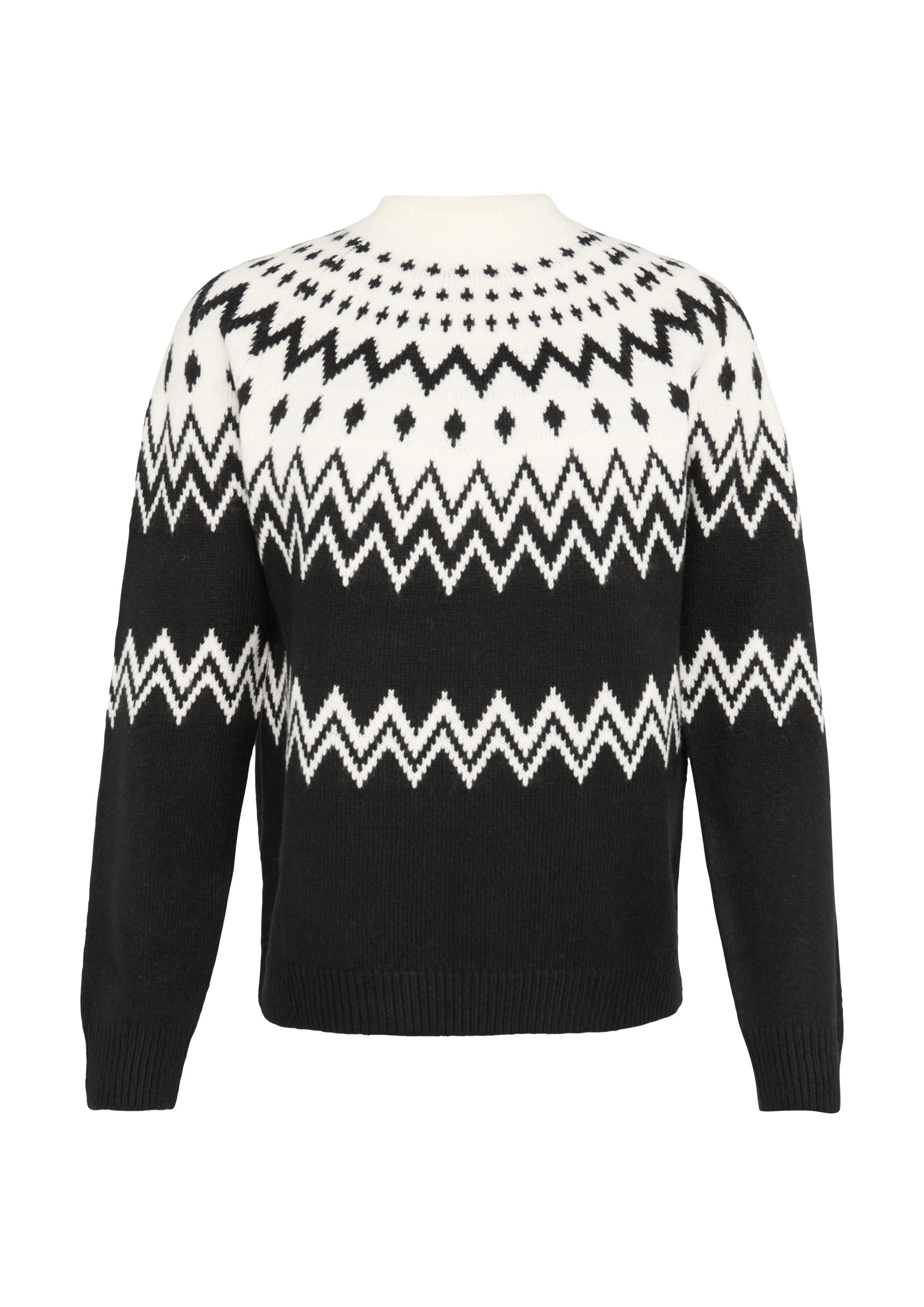 s.Oliver Longpullover Strickpullover Weihnachtspullover aus Baumwollmix günstig online kaufen