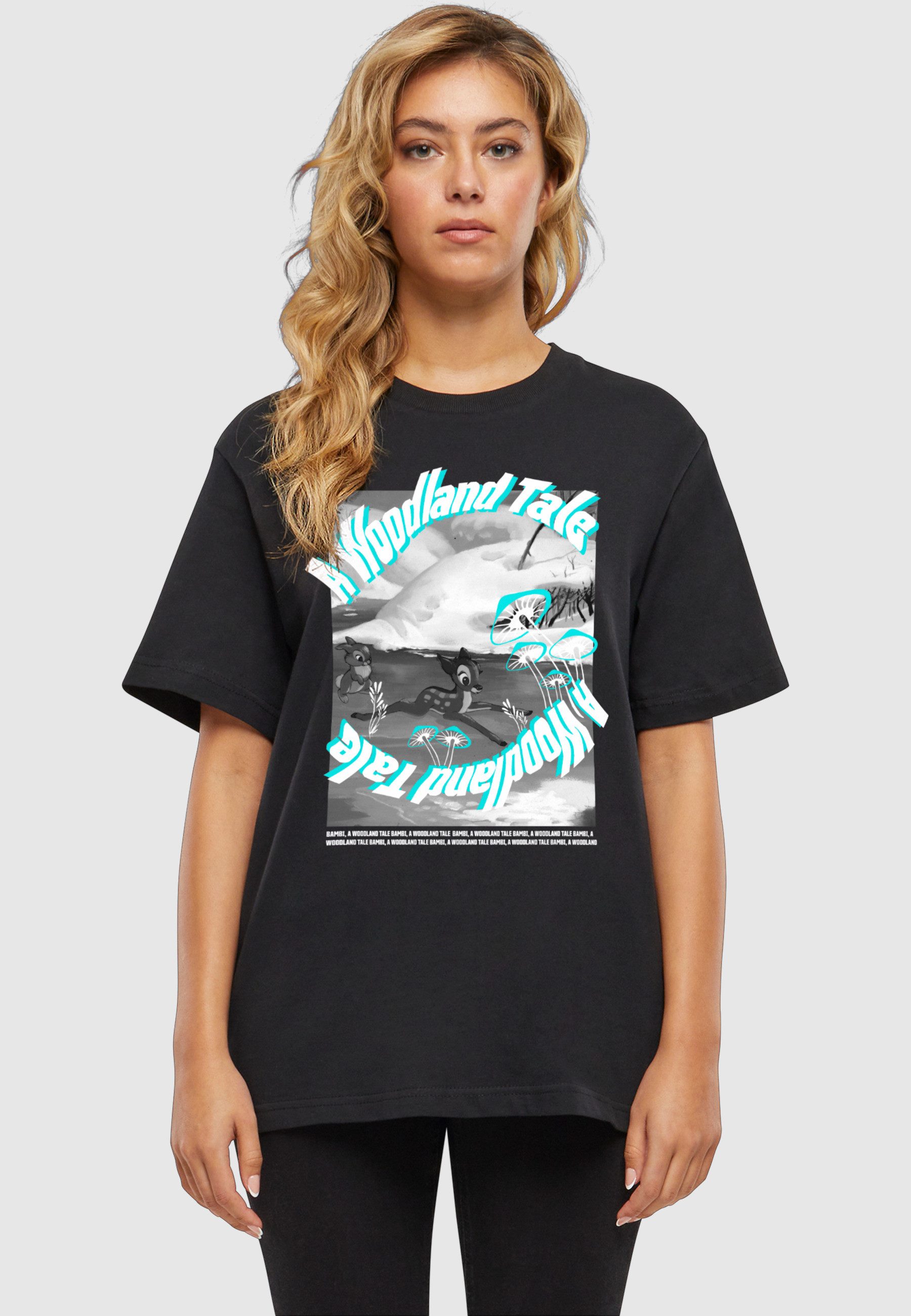 Merchcode T-Shirt Merchcode Bambi Woodland Tale Tee (1-tlg)