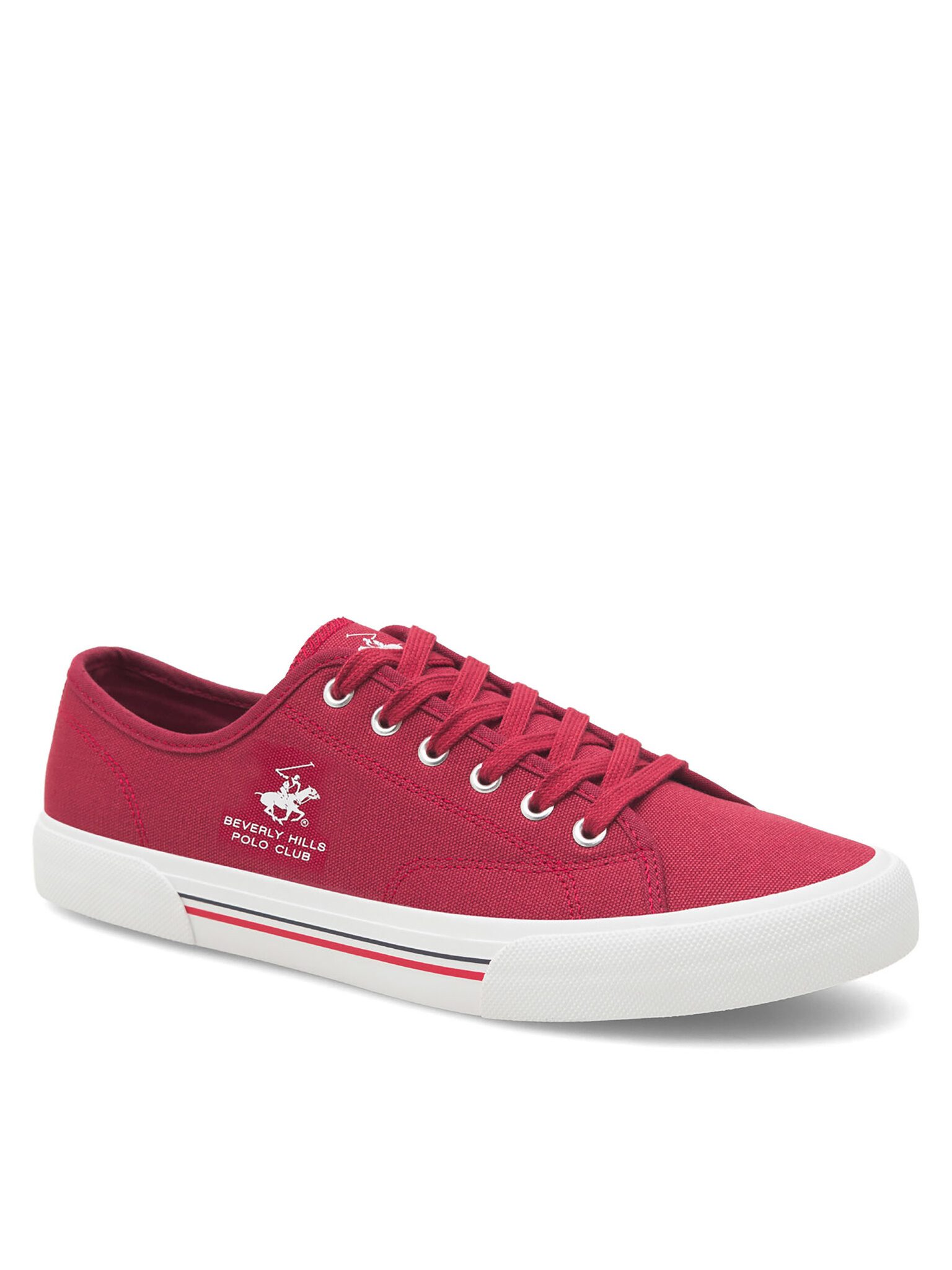 Beverly Hills Polo Club Sneakers aus Stoff Herren M-24MVS5012 Rot Sneaker