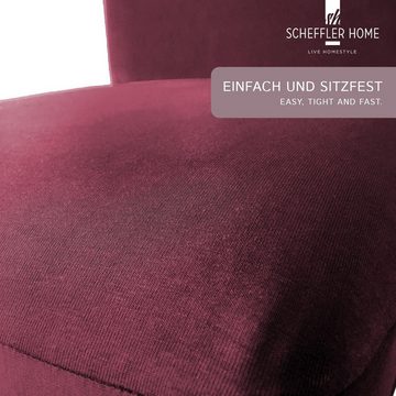 Stuhlhusse Emma Stuhlhussen aus Baumwolle verschiedene Farben und Sets, sh SCHEFFLER-HOME LIVE HOMESTYLE