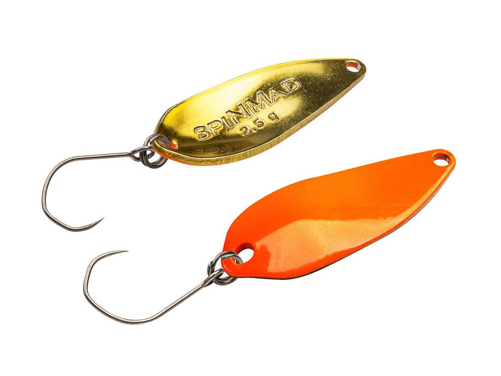 SpinMad Kunstköder SPINMAD Spoons 2,5 g - Lieblingsköder, (Forellenköder, Blinker, 1-St. SpinMad Spoon 2,5 g), Effektiver Lauf, Exzellente Verarbeitung