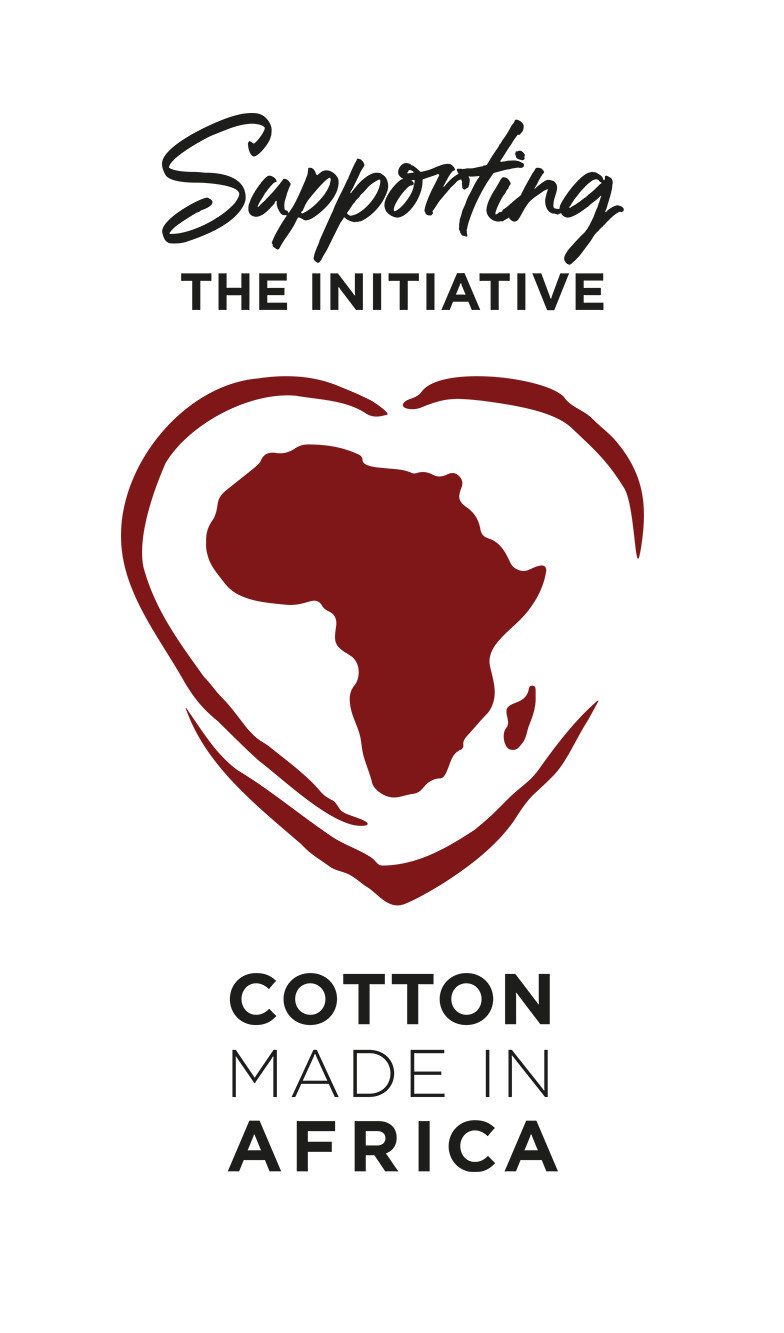 Unterstützt Cotton made in Africa