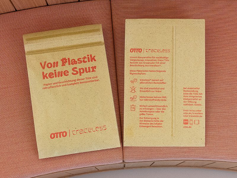 Versandtüten mit traceless materials