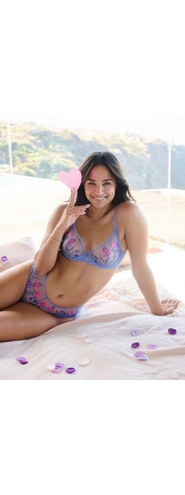 Wäsche zum Valentinstag