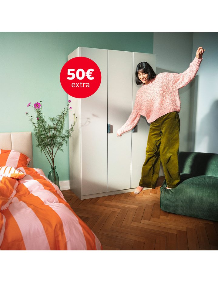 50€ extra auf viele Möbel