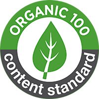 Icons für Organic Content Standard 100