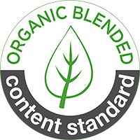 Icons für Organic Content Standard blended