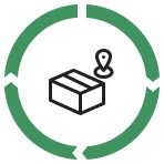 Zugestellt am Abholort