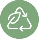 icon recycelte materialien